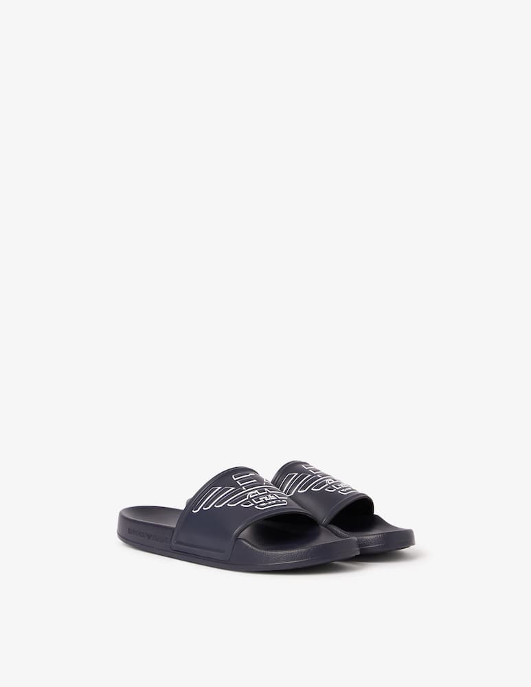 Emporio Armani Ciabatte logo aquila - immagine 2 Emporio Armani Ciabatte logo aquila - immagine 2
