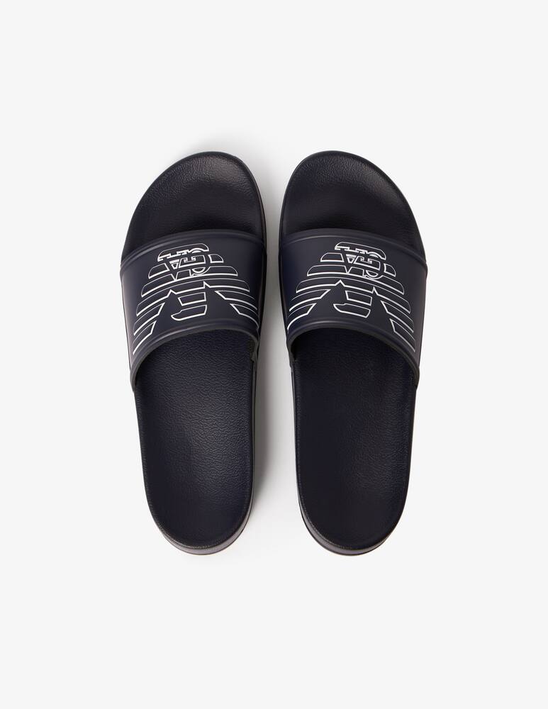 rinascente Emporio Armani Ciabatte logo aquila