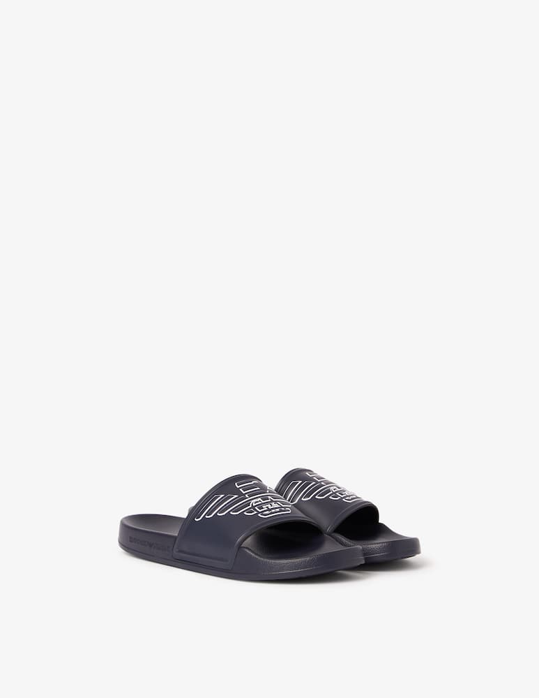 Emporio Armani Ciabatte logo aquila - immagine 7 Emporio Armani Ciabatte logo aquila - immagine 7