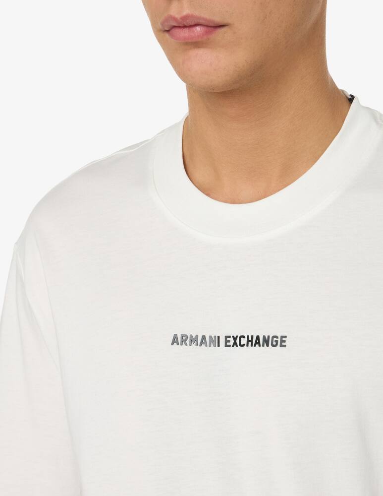 rinascente Armani Exchange T-shirt oversize con scritta logo