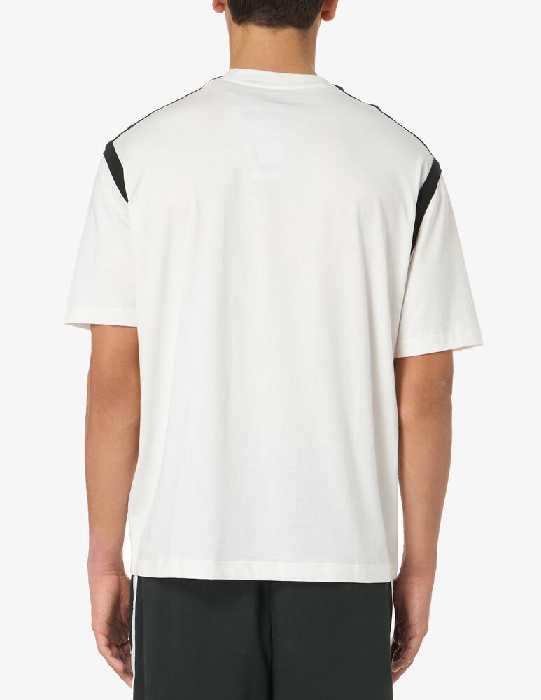 rinascente Armani Exchange T-shirt profili contrasto loghino