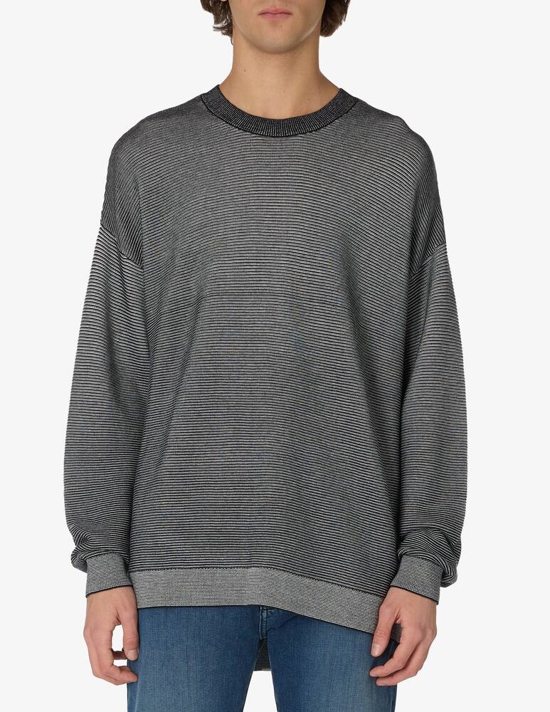 Armani Exchange Maglia girocollo a righe - immagine 1 Armani Exchange Maglia girocollo a righe - immagine 1