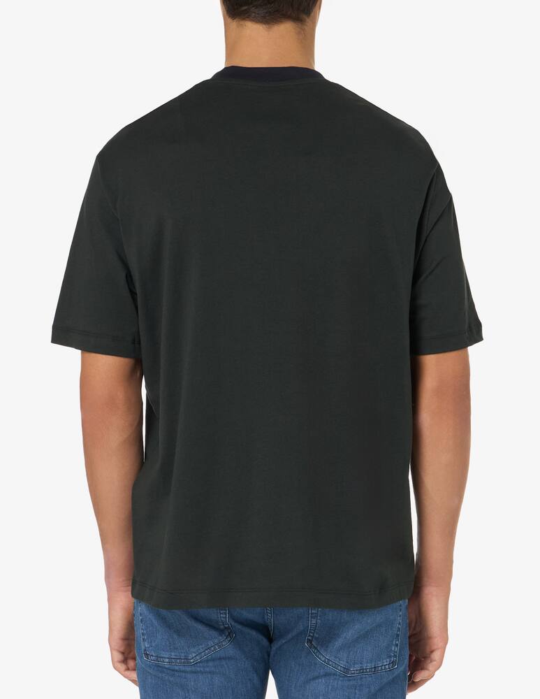 rinascente Armani Exchange T-shirt collo contrasto stripe