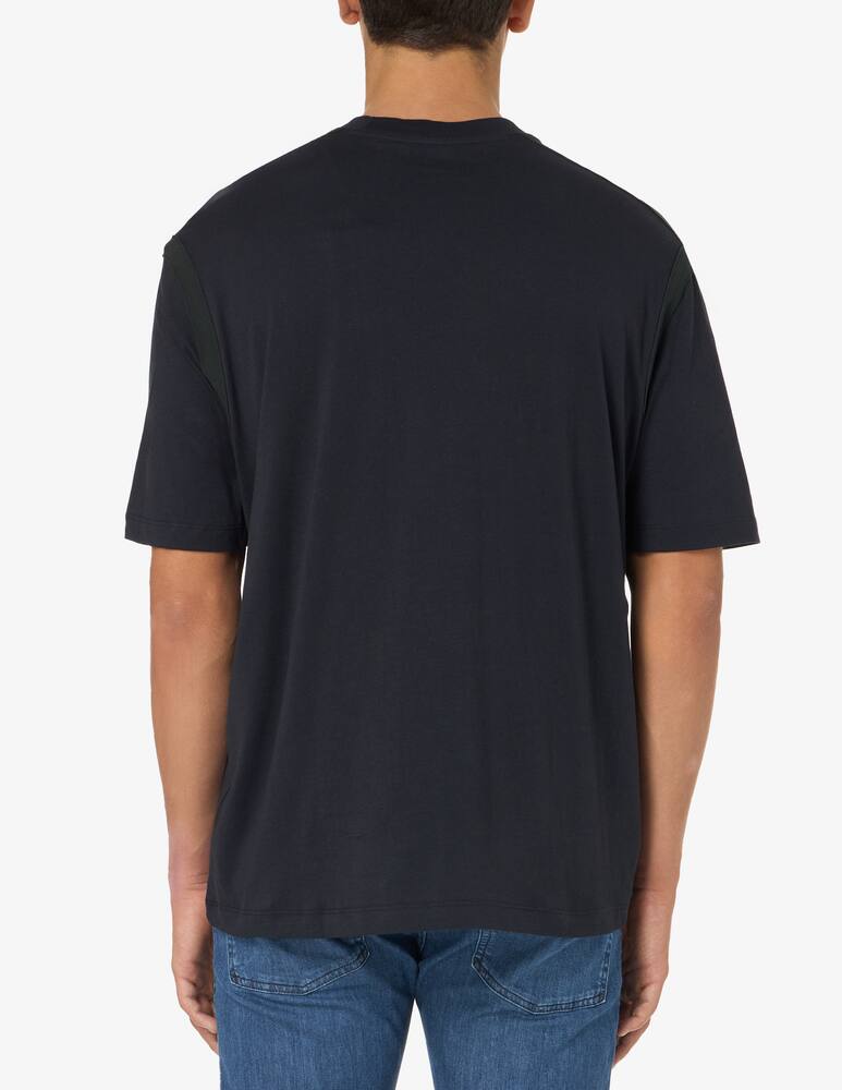 rinascente Armani Exchange T-shirt profili contrasto loghino