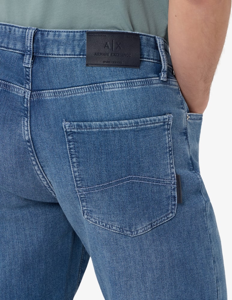 Armani Exchange Jeans comfort slim fleece - immagine 4 Armani Exchange Jeans comfort slim fleece - immagine 4