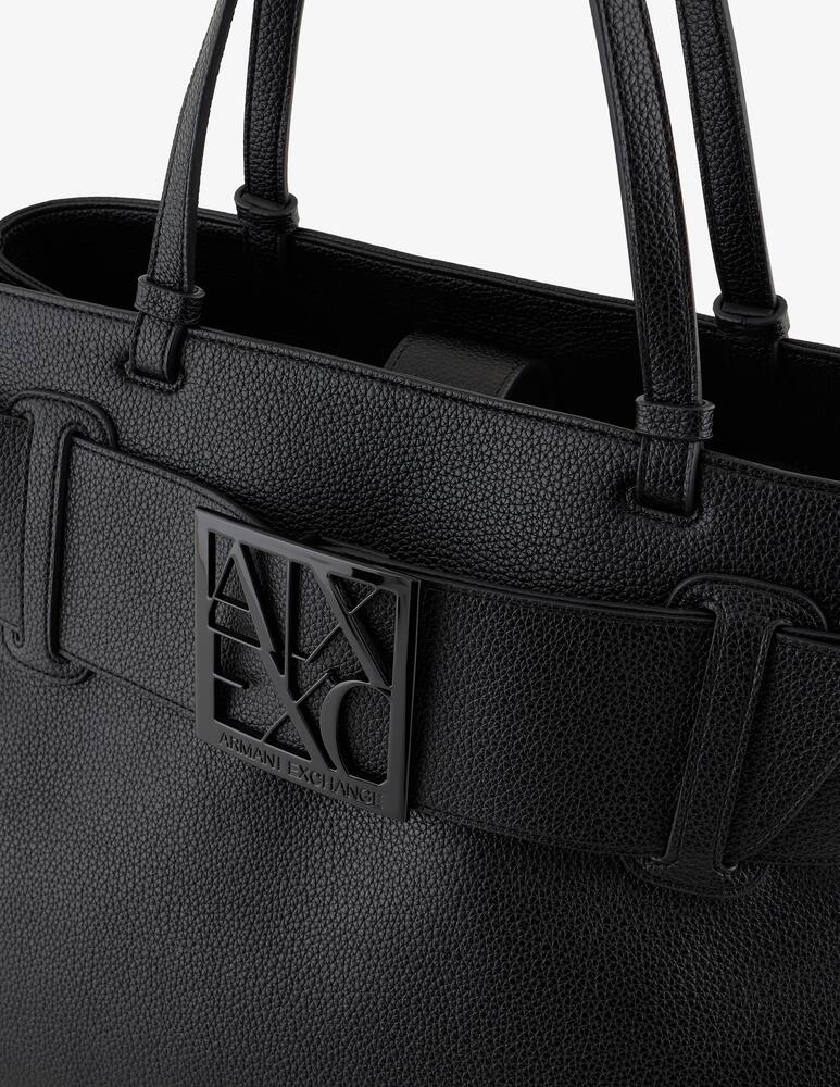 rinascente Armani Exchange Borsa shopper fibbia AX