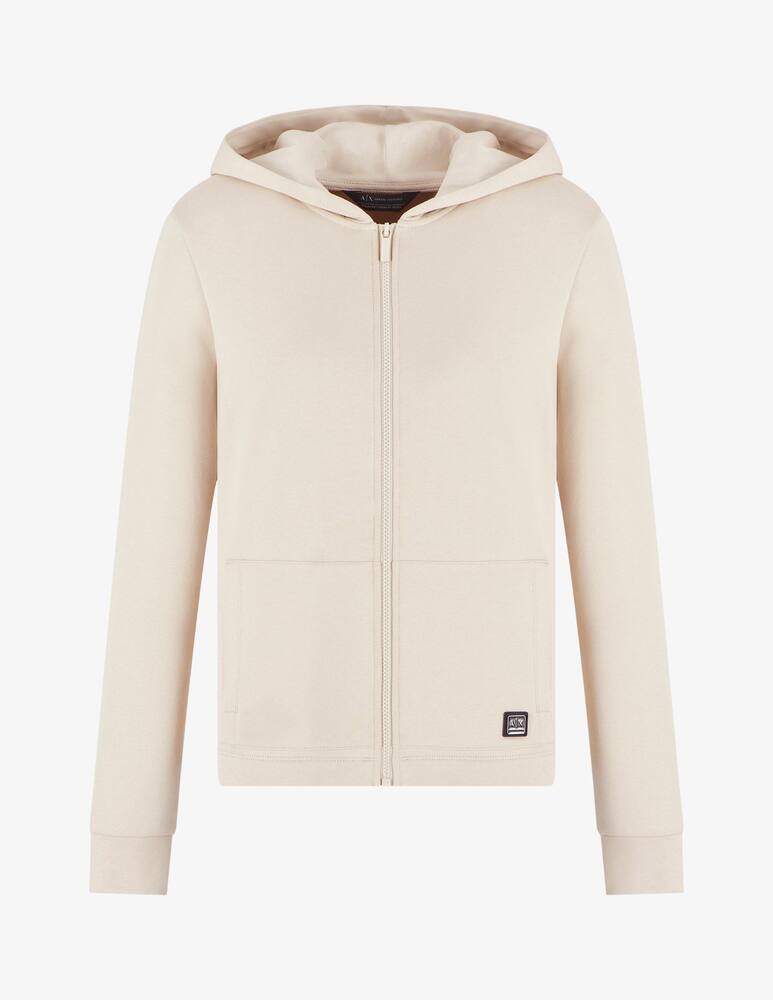 rinascente Armani Exchange Soft touch zip hoodie