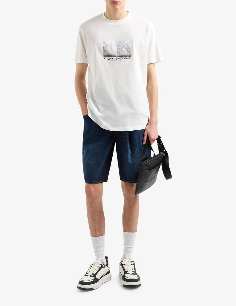 rinascente Armani Exchange Logo appliqué t-shirt