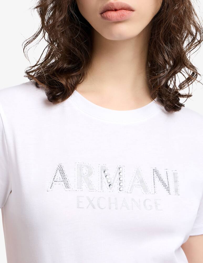 rinascente Armani Exchange T-shirt in cotone con logo