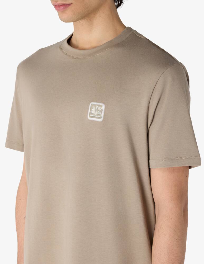 rinascente Armani Exchange T-shirt logo patch sfumato