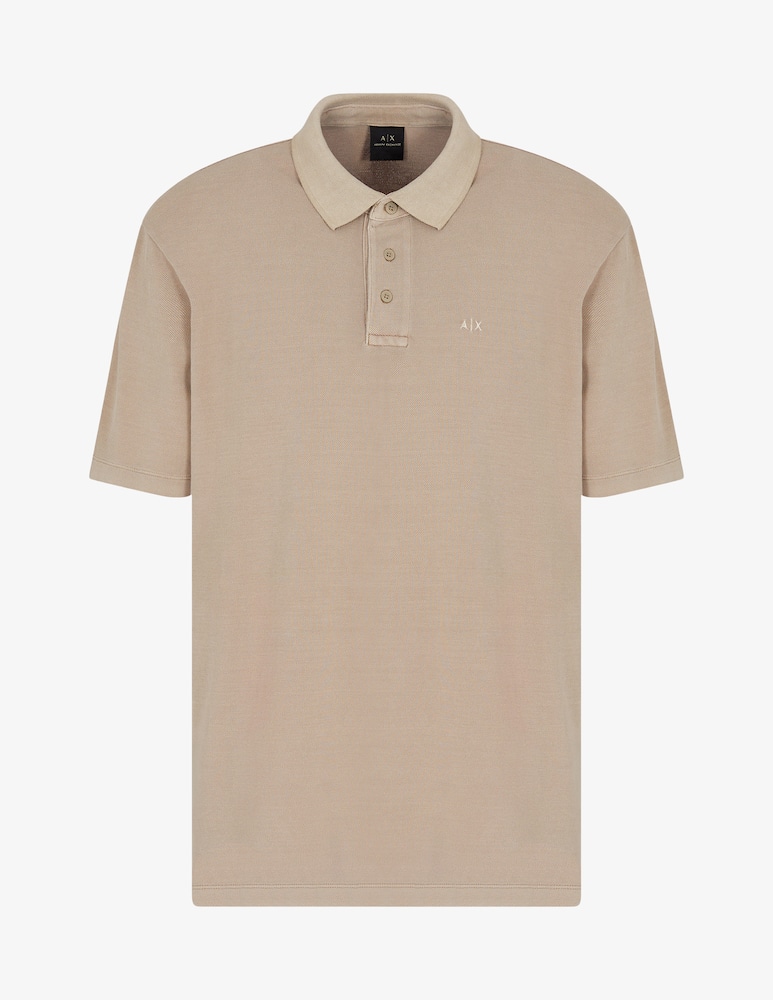 Armani Exchange Polo piquet logo - immagine 1 Armani Exchange Polo piquet logo - immagine 1