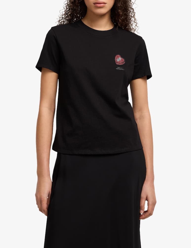 Armani Exchange Heart logo t-shirt - picture 1 Armani Exchange Heart logo t-shirt - picture 1