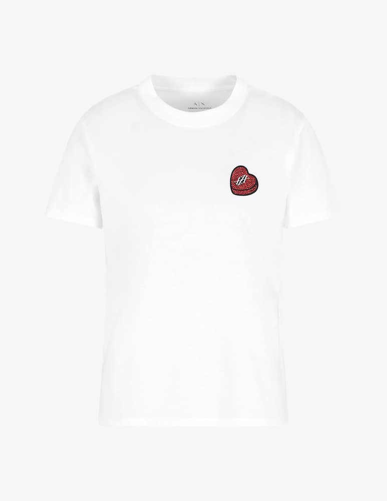 rinascente Armani Exchange T-shirt cuore logo