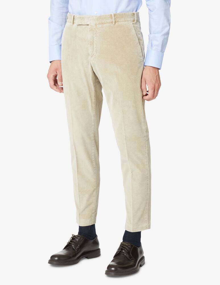 rinascente PT Pantaloni Torino Rebel corduroy costa roccia pants - Beige