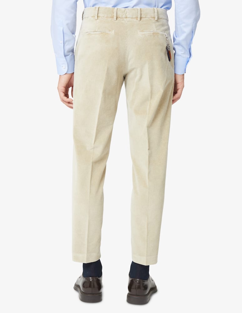 rinascente PT Pantaloni Torino Rebel corduroy costa roccia pants - Beige