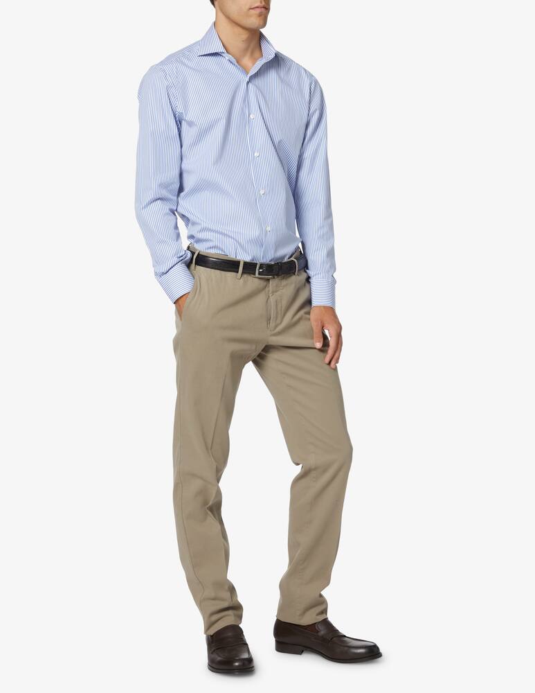 PT Pantaloni Torino Slim twill stretch pants - Beige - picture 1 PT Pantaloni Torino Slim twill stretch pants - Beige - picture 1
