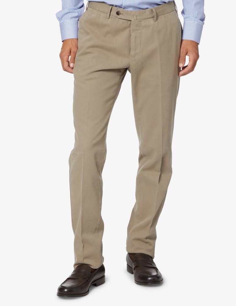 PT Pantaloni Torino Slim twill stretch pants - Beige - picture 2 PT Pantaloni Torino Slim twill stretch pants - Beige - picture 2