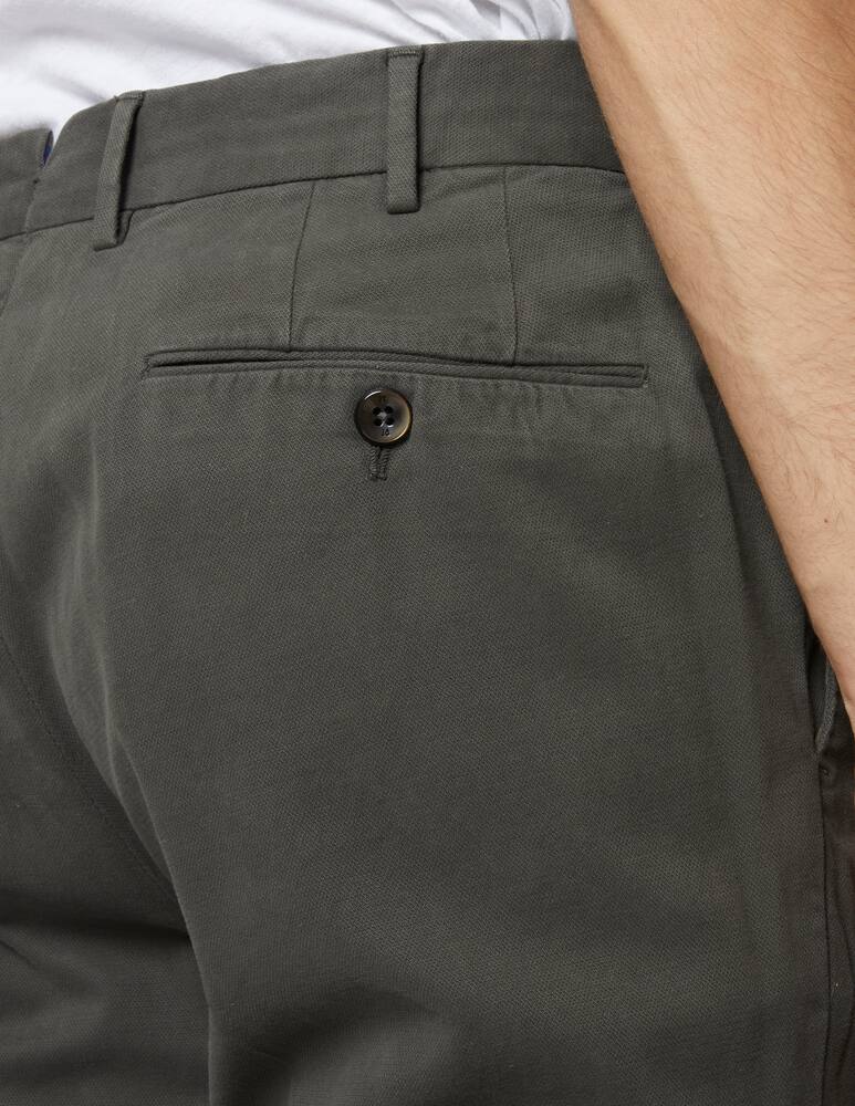 rinascente PT Pantaloni Torino Pantalone slim twill stretch - Verde