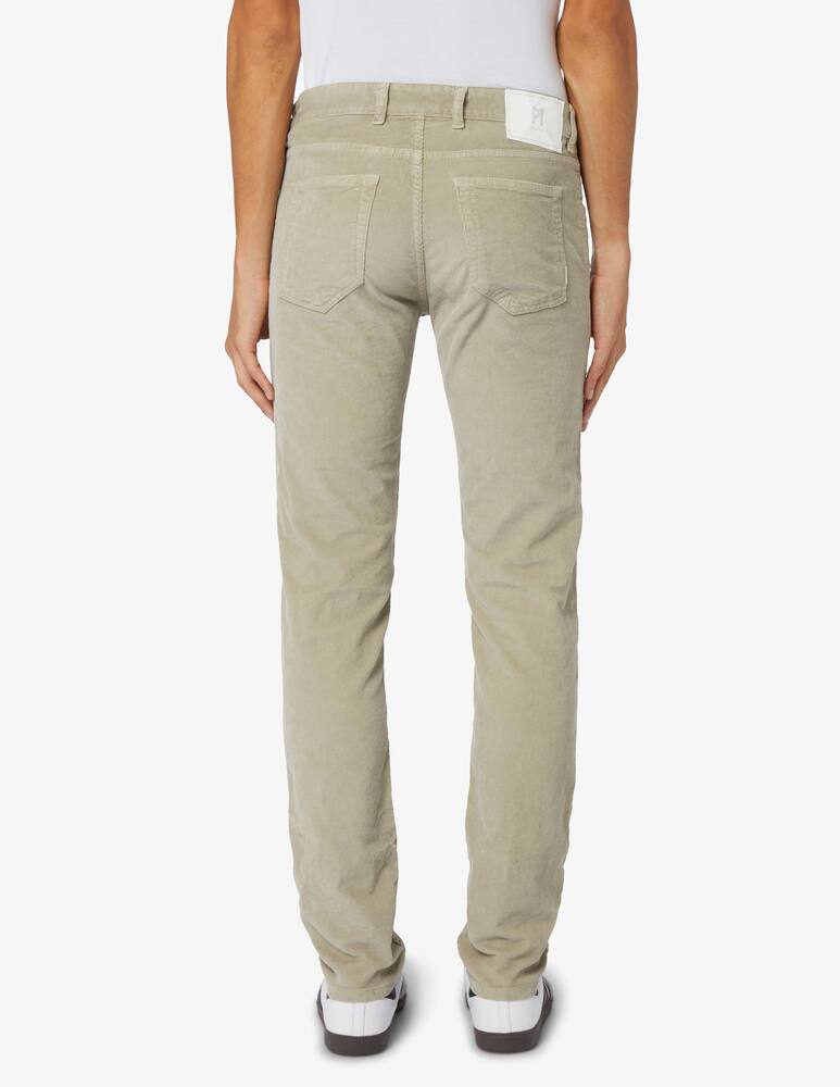 rinascente PT Pantaloni Torino Slim fit velvet 1000r 5 pockets swing trousers