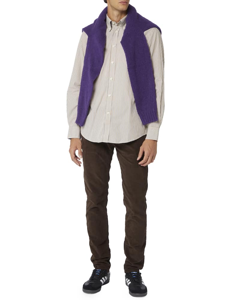 rinascente PT Pantaloni Torino Slim fit velvet 1000r 5 pockets swing trousers