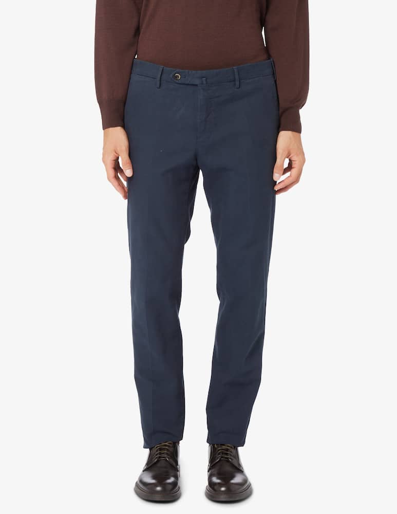 PT Pantaloni Torino Pantaloni slim fit delave microstruttura - immagine 1 PT Pantaloni Torino Pantaloni slim fit delave microstruttura - immagine 1