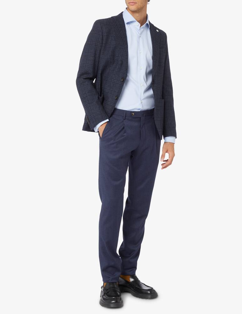 rinascente PT Pantaloni Torino Slim fit flannel trousers