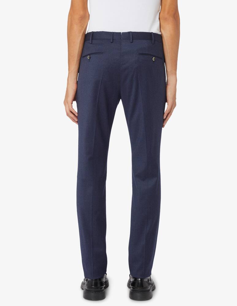 rinascente PT Pantaloni Torino Slim fit flannel trousers