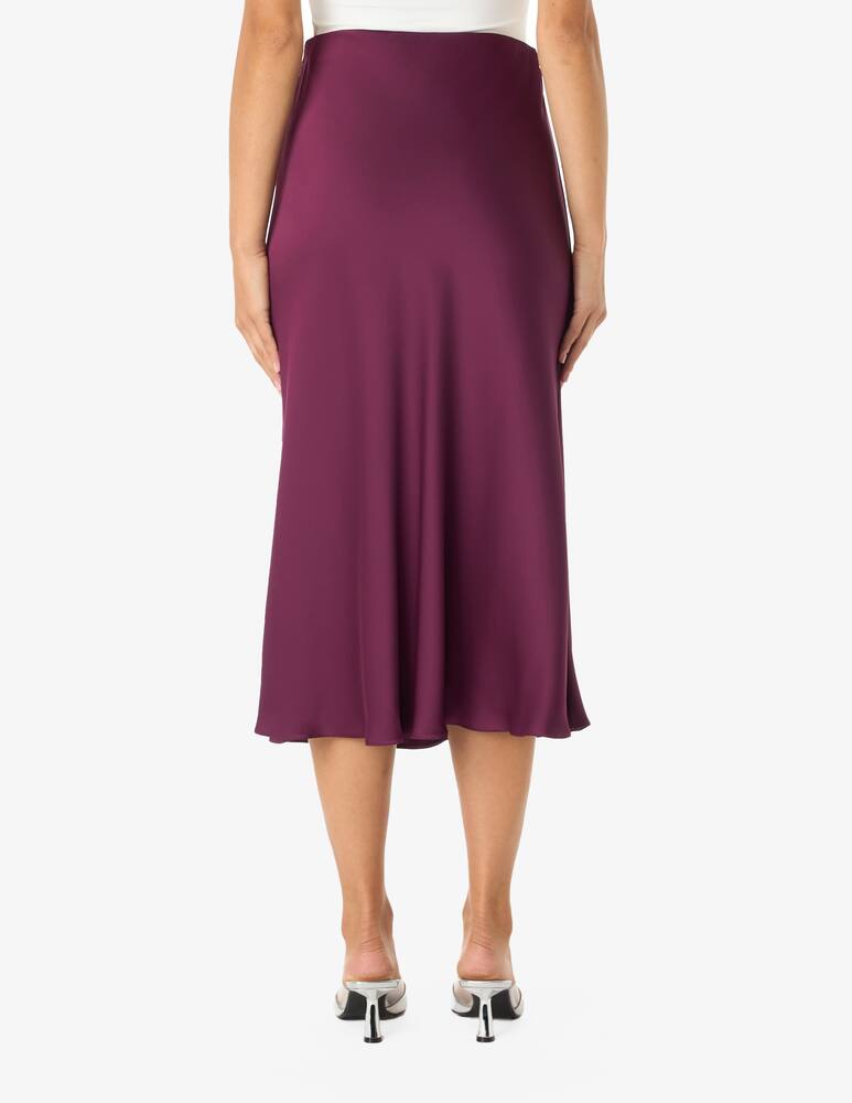 rinascente iBlues Matteo satin midi skirt