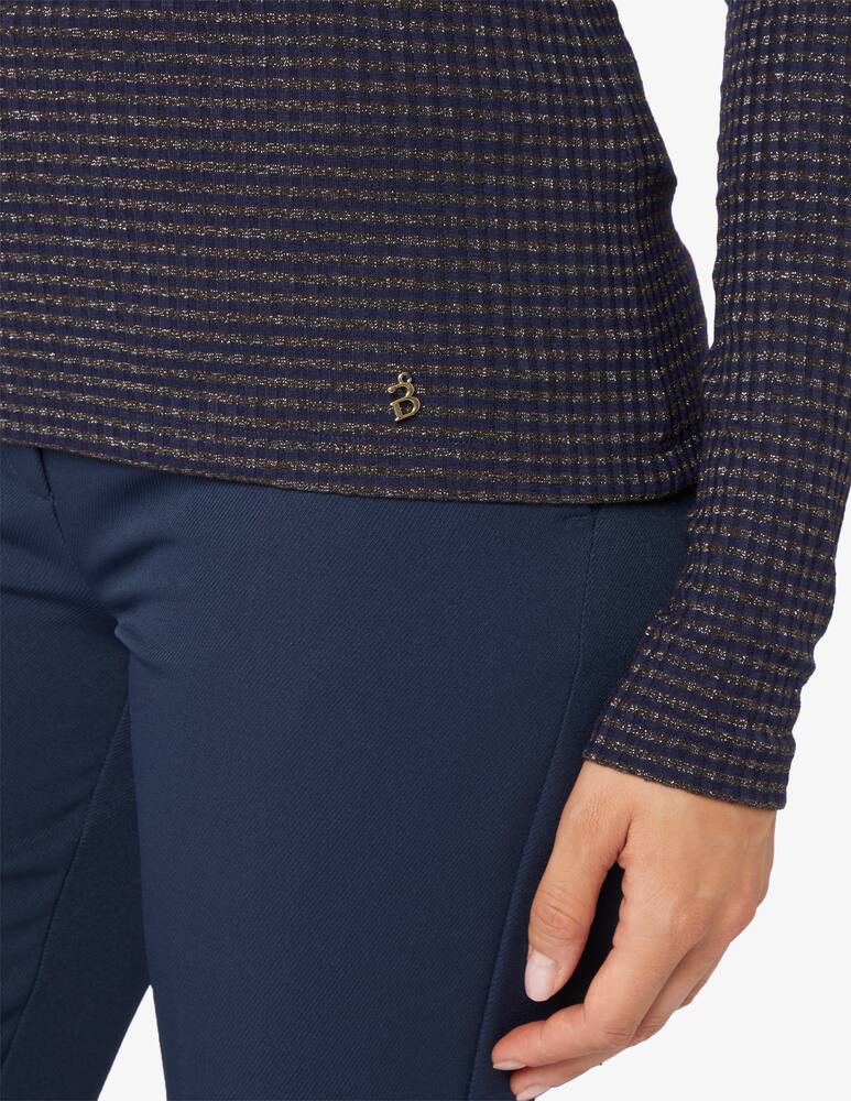 rinascente iBlues Maglietta in lurex rigata Piovra