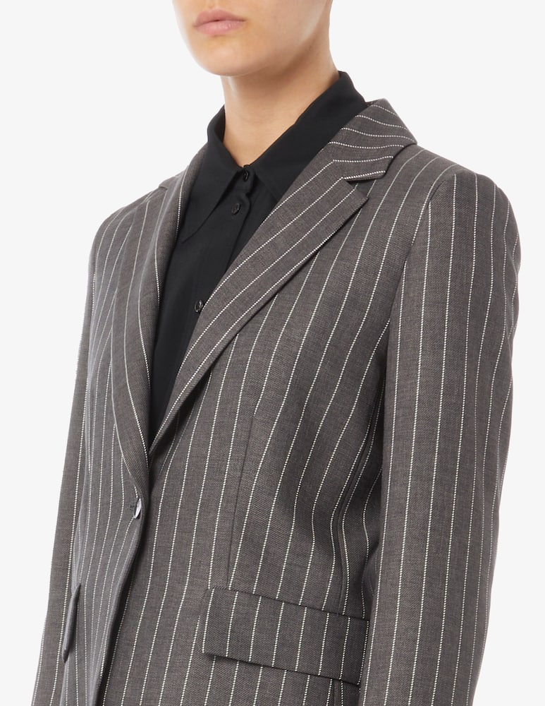 EMME Blazer monopetto gessato Prologo - immagine 4 EMME Blazer monopetto gessato Prologo - immagine 4