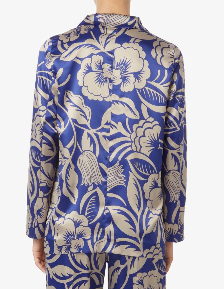 rinascente EMME Blazer raso stampa fiorito Duca