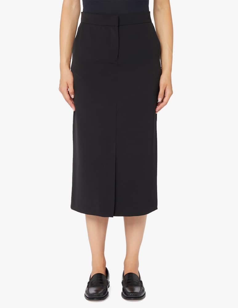 EMME Gino midi skirt with front slit - picture 1 EMME Gino midi skirt with front slit - picture 1