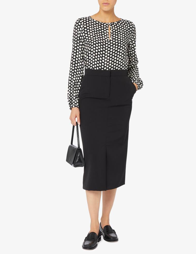 rinascente EMME Gonna longuette spacco frontale Gino