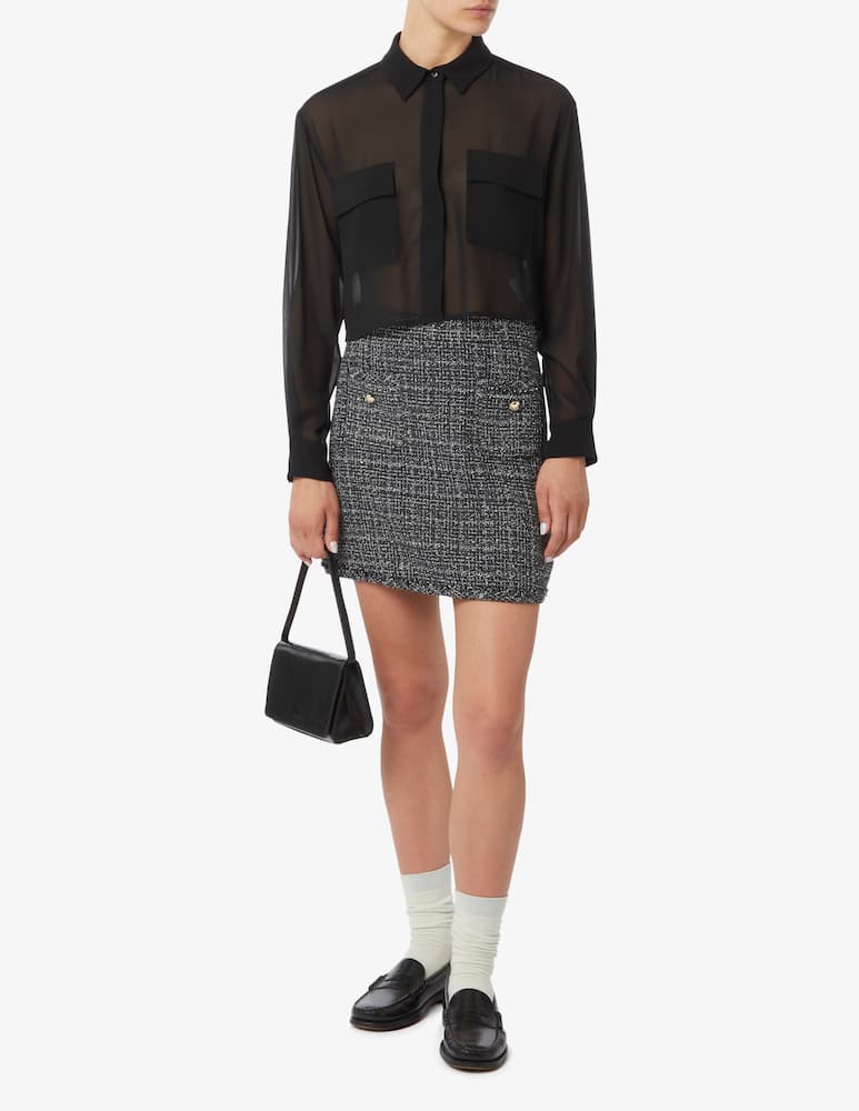 EMME Mycene mat miniskirt - picture 2 EMME Mycene mat miniskirt - picture 2
