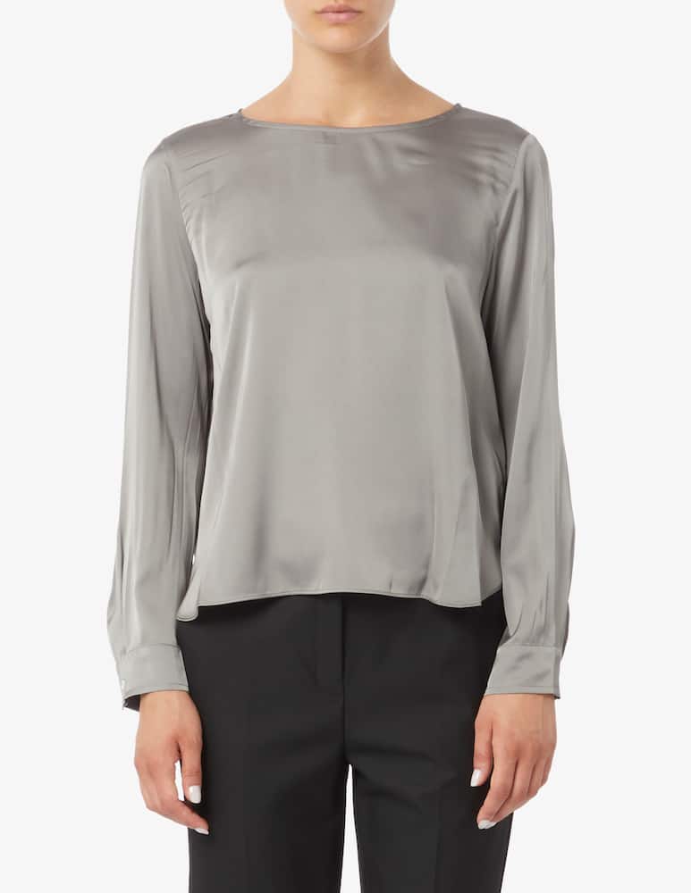 EMME Madera satin blouse - picture 1 EMME Madera satin blouse - picture 1