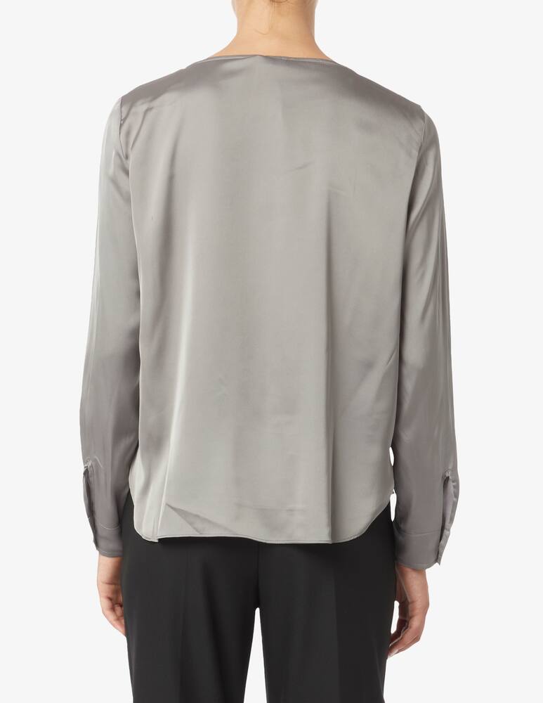 EMME Madera satin blouse - picture 3 EMME Madera satin blouse - picture 3