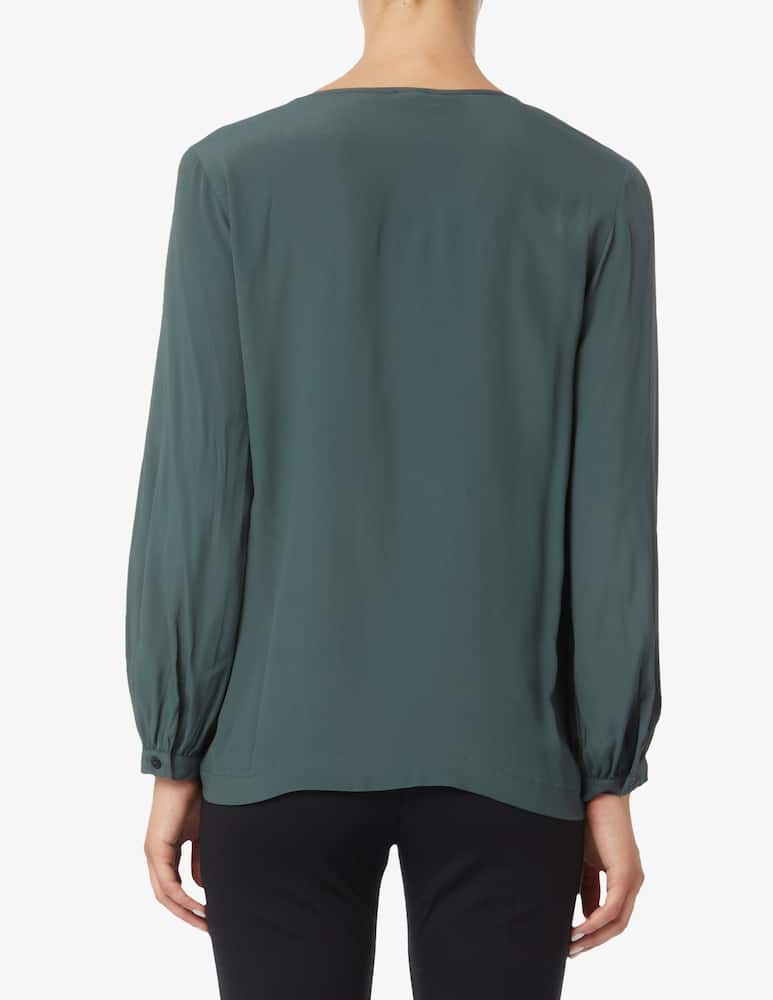 EMME Blusa in misto seta Pordoi - immagine 3 EMME Blusa in misto seta Pordoi - immagine 3