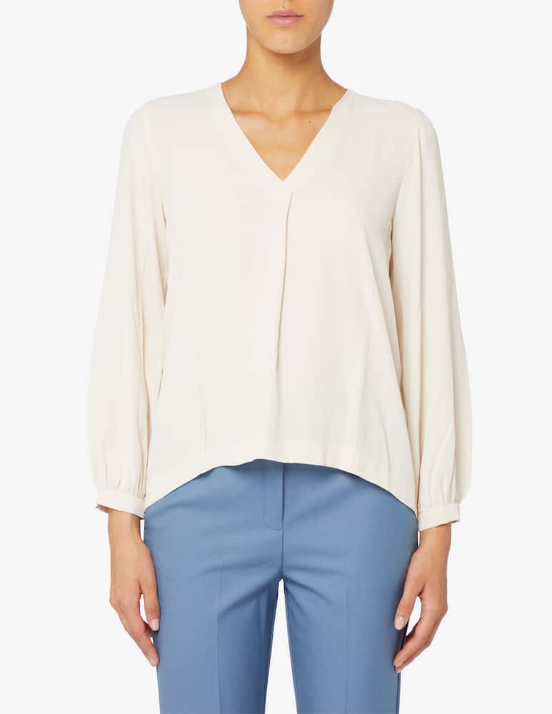 EMME Blusa in misto seta Pordoi - immagine 1 EMME Blusa in misto seta Pordoi - immagine 1
