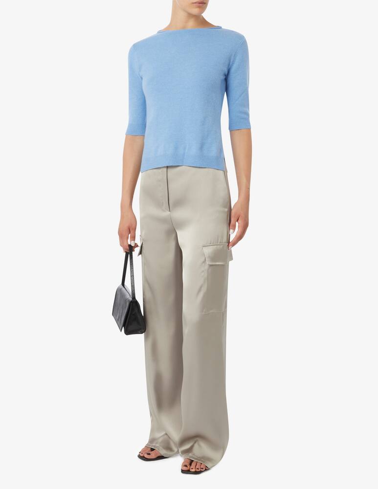 rinascente EMME Pantaloni cargo in raso Emma