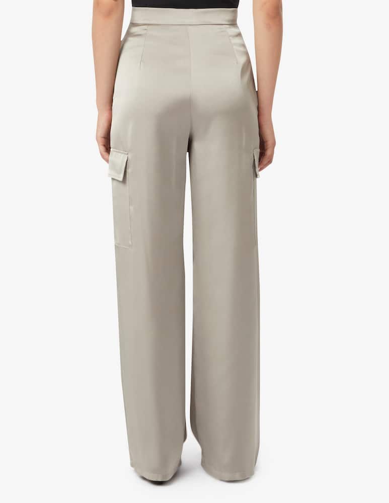 EMME Pantaloni cargo in raso Emma - immagine 3 EMME Pantaloni cargo in raso Emma - immagine 3