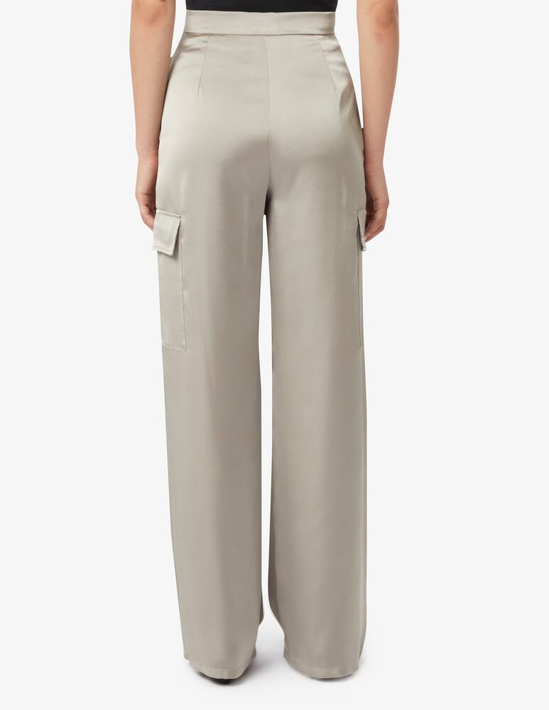 rinascente EMME Pantaloni cargo in raso Emma