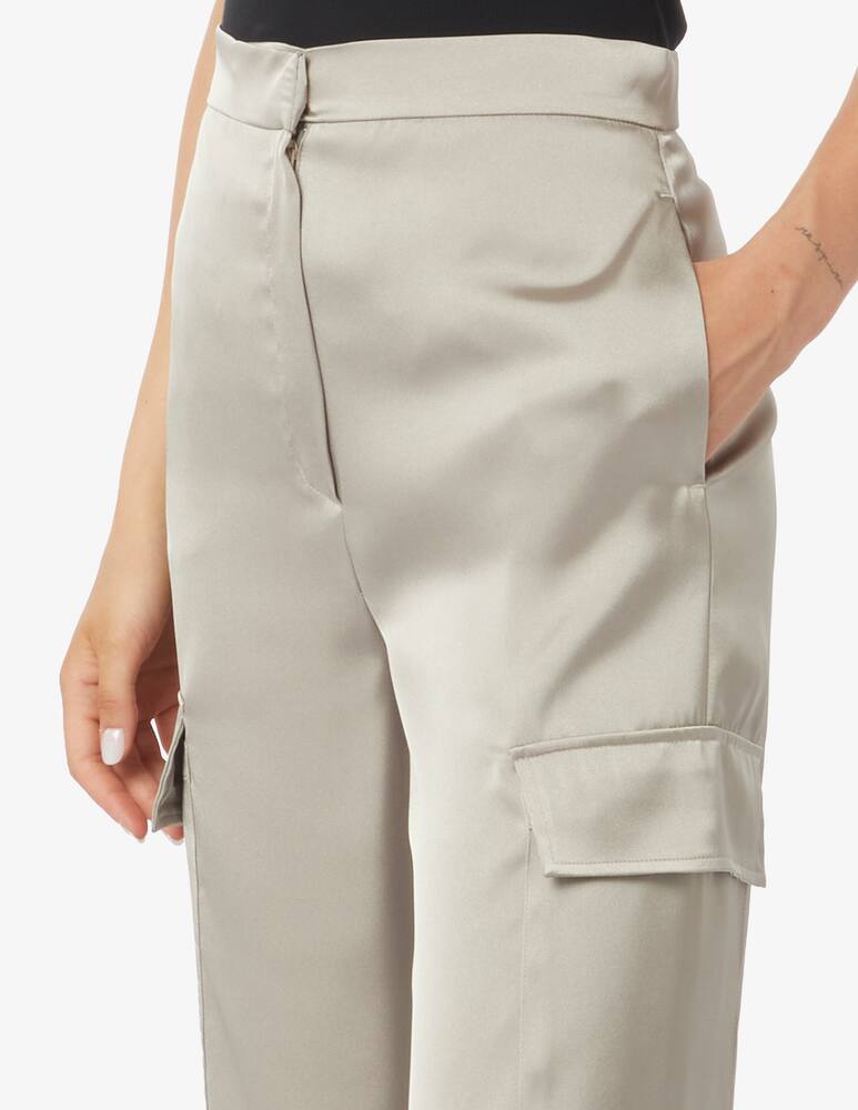 rinascente EMME Pantaloni cargo in raso Emma