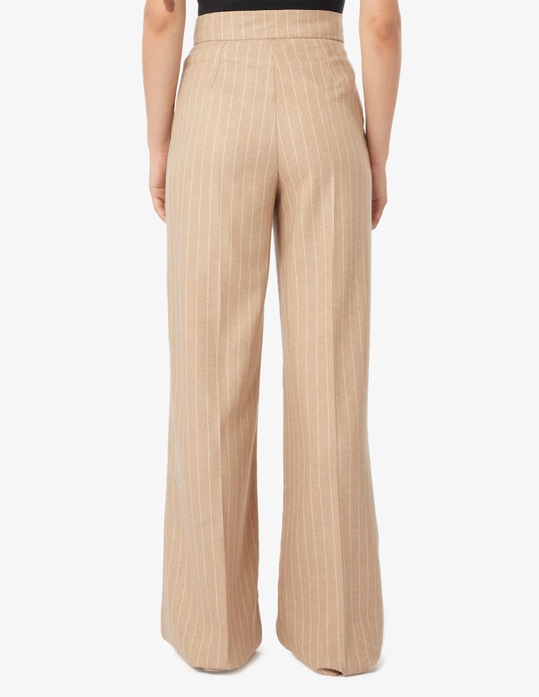 EMME Pantaloni palazzo gessato Prologo - immagine 3 EMME Pantaloni palazzo gessato Prologo - immagine 3
