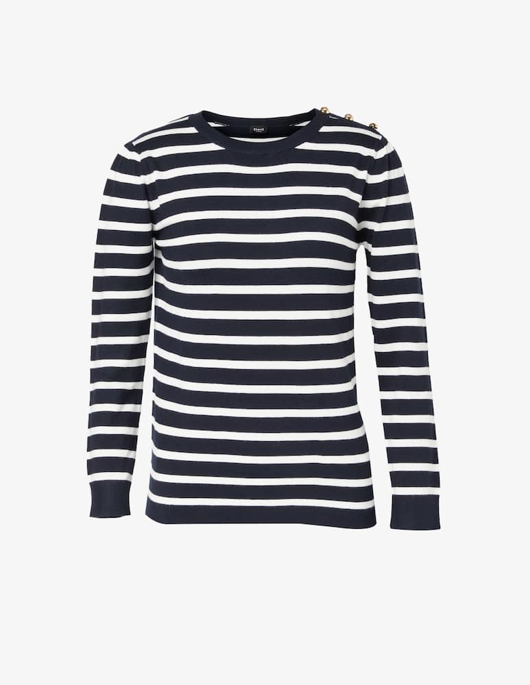 EMME Maglia con bottoni oro Mosca - immagine 1 EMME Maglia con bottoni oro Mosca - immagine 1