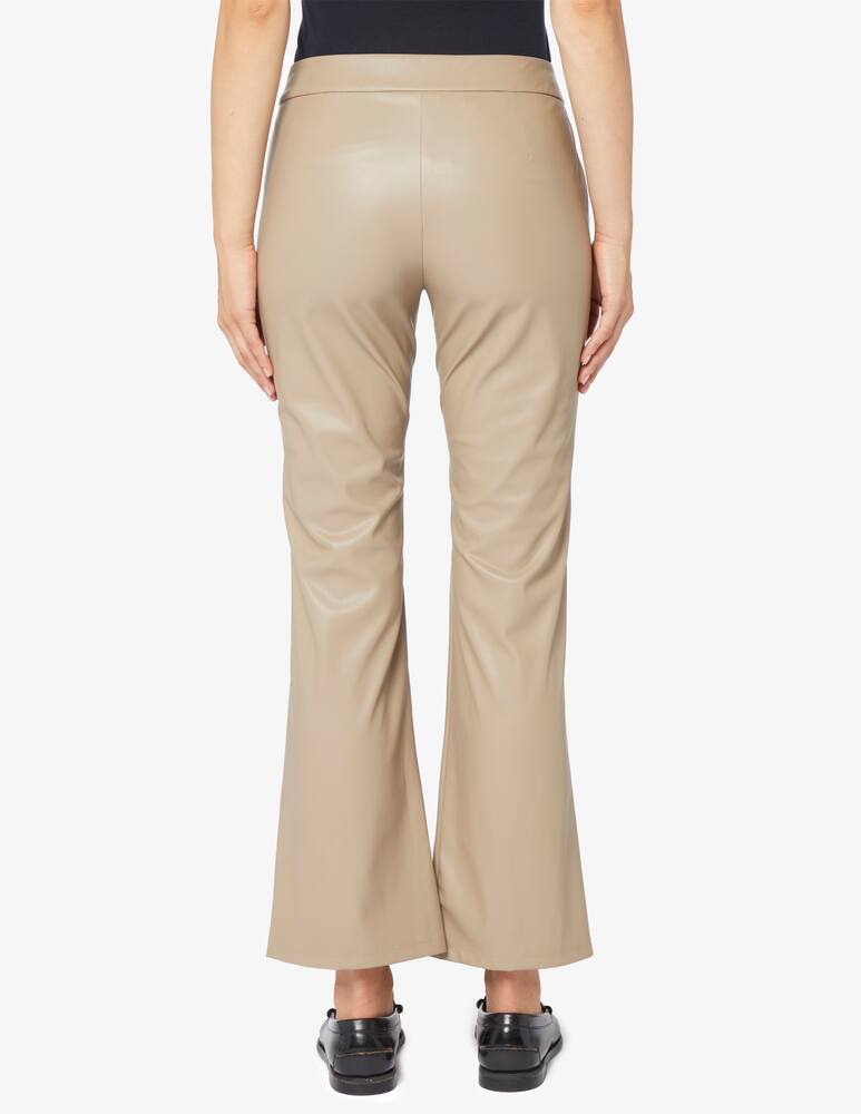 rinascente EMME Pantaloni trombetta similpelle Nabab