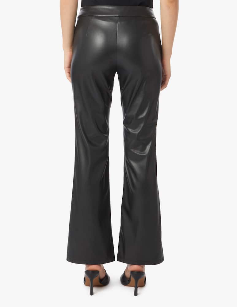 EMME Nabab eco-leather trumpet trousers - picture 3 EMME Nabab eco-leather trumpet trousers - picture 3