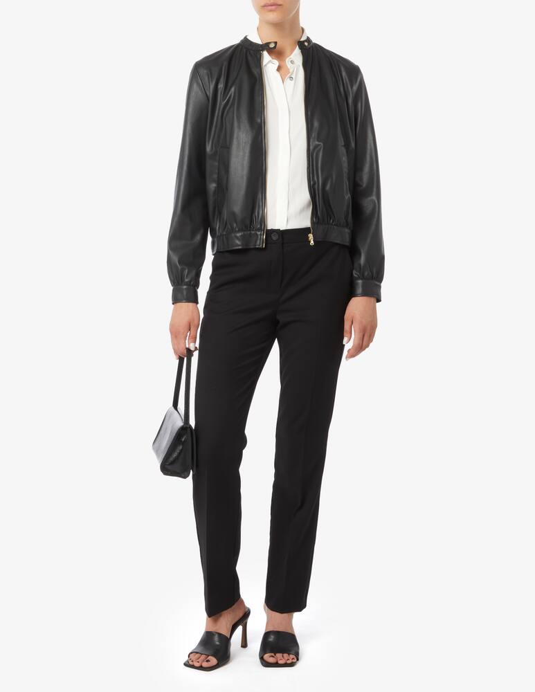 EMME Corsica synthetic leather bomber jacket - picture 2 EMME Corsica synthetic leather bomber jacket - picture 2