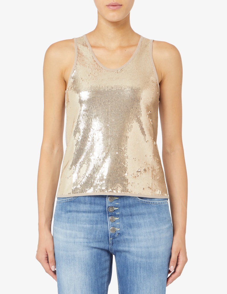EMME Top con paillettes Veneto - immagine 1 EMME Top con paillettes Veneto - immagine 1