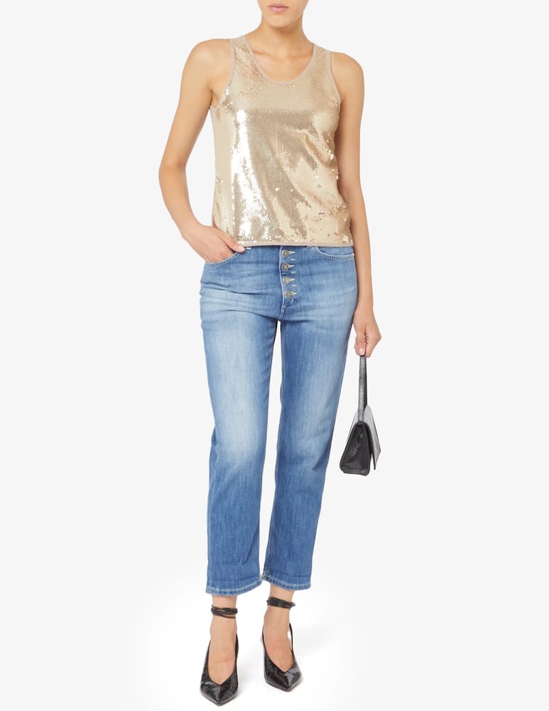 EMME Top con paillettes Veneto - immagine 2 EMME Top con paillettes Veneto - immagine 2