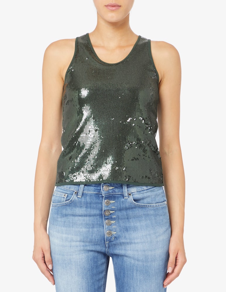 EMME Top con paillettes Veneto - immagine 1 EMME Top con paillettes Veneto - immagine 1